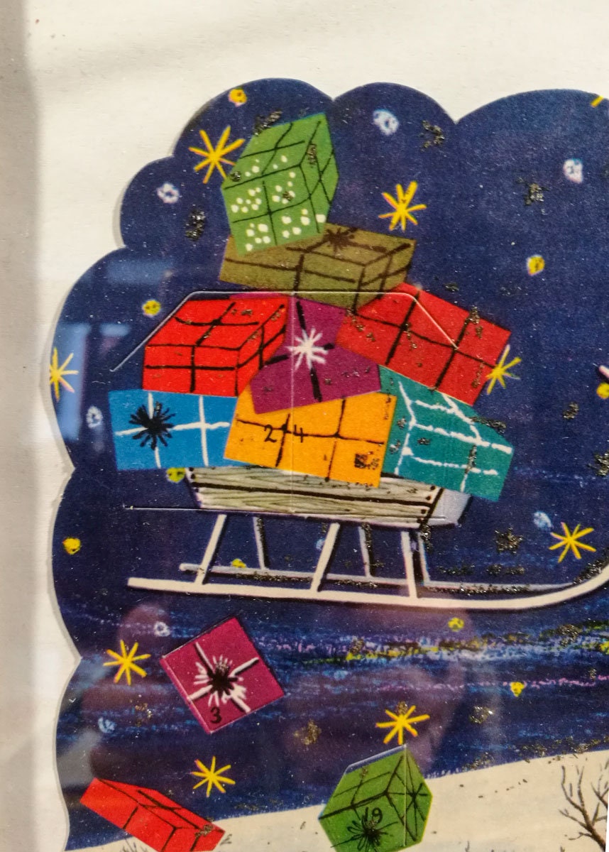 Adventskalender Haering and Co Kinder Geschenke VINTAGE