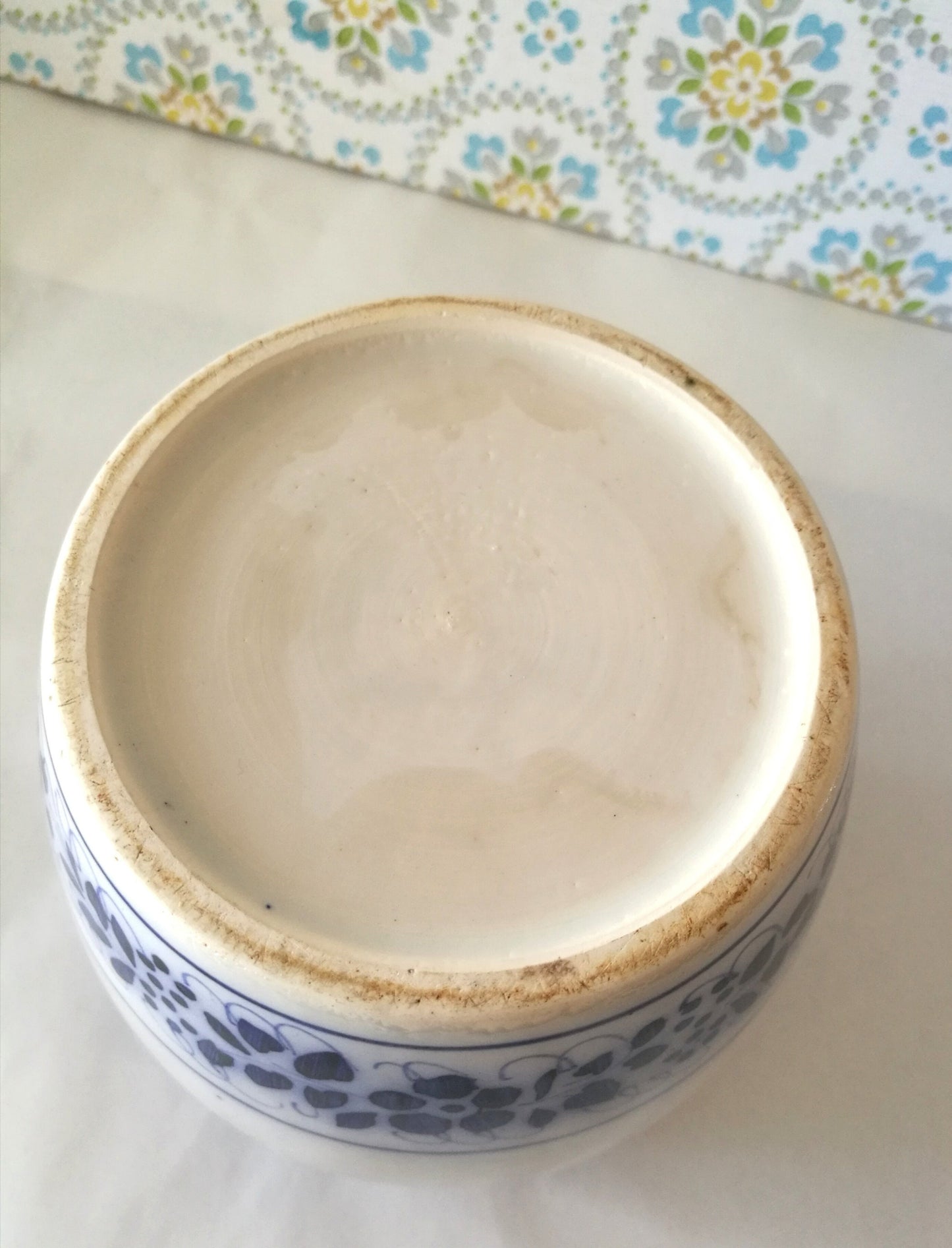 Kaffee und Reis Behälter Keramik sehr alt VINTAGE