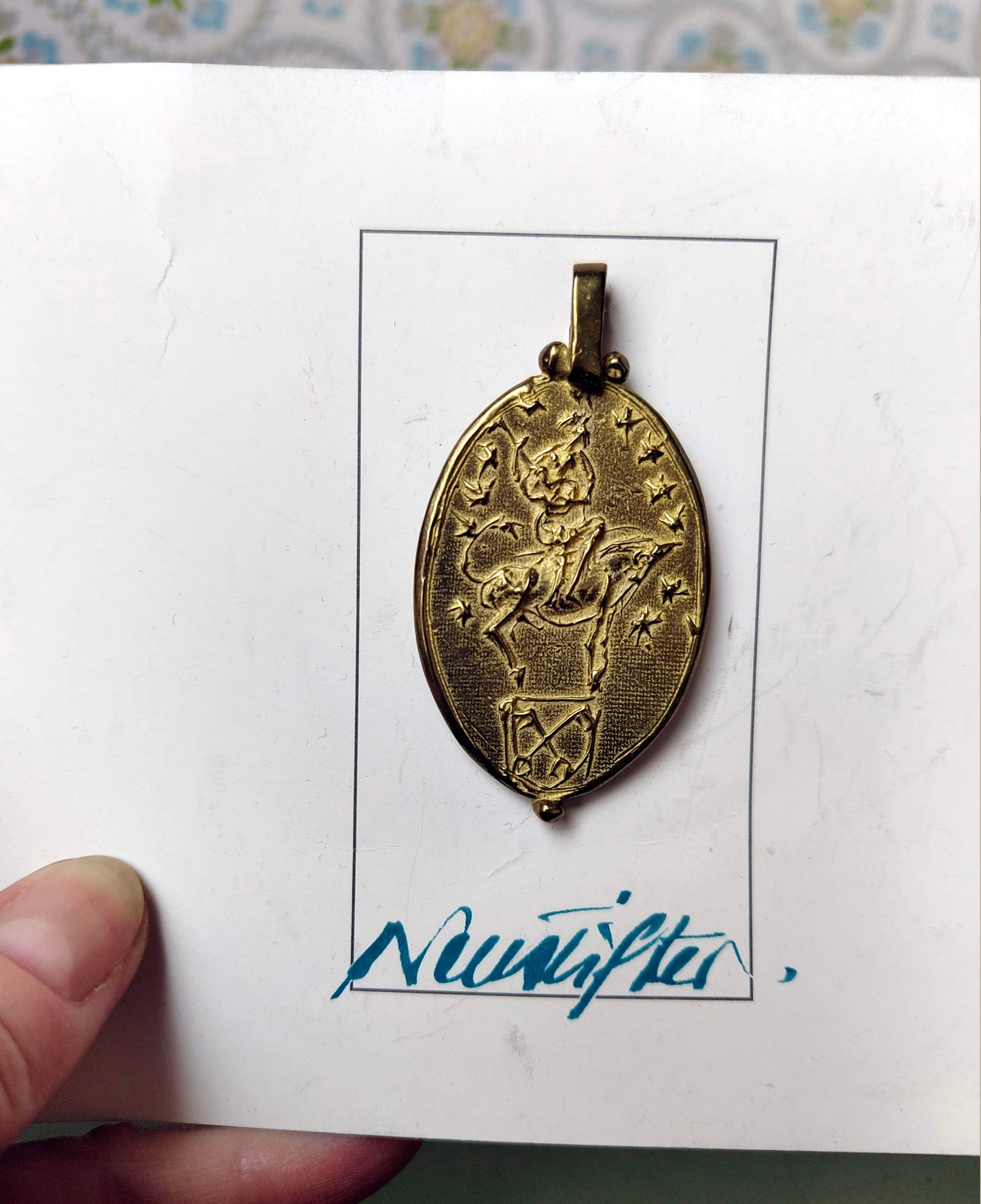 3 Bronze-Anhänger vom Bildhauer Joseph Michael Neustifter