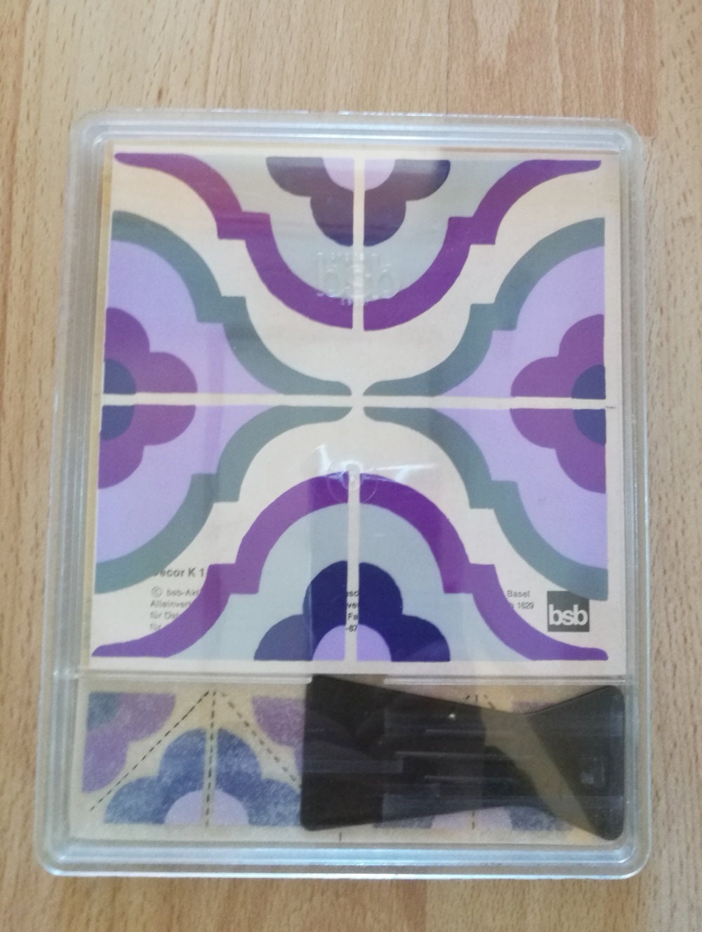 20 Dekorzuschnitte für Fliesenoberfläche 1970 Original verpackt