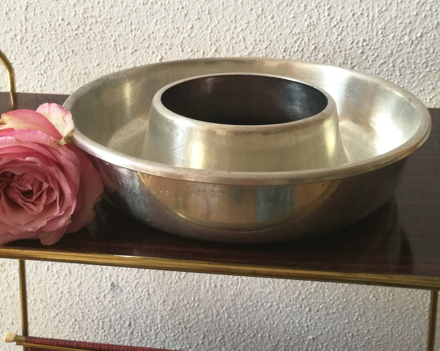 Metall Ring für Blumen Deko mit Aussparung für Kerze Tischdeko