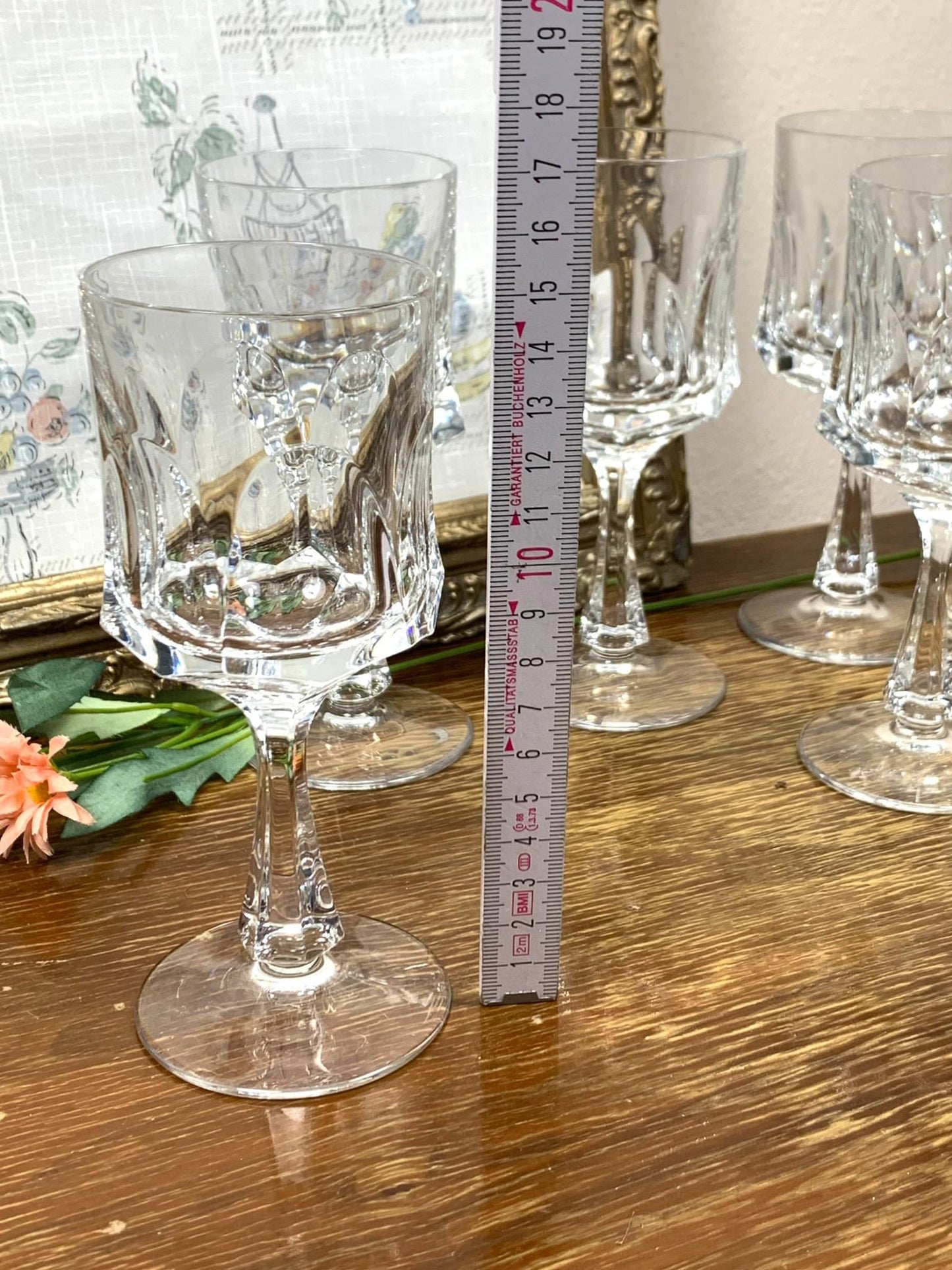 10 Stück Bleikristall Gläser Serie Andrea von Nachtmann VINTAGE