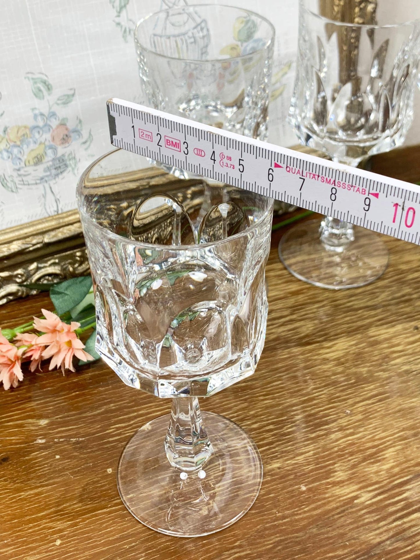 10 Stück Bleikristall Gläser Serie Andrea von Nachtmann VINTAGE