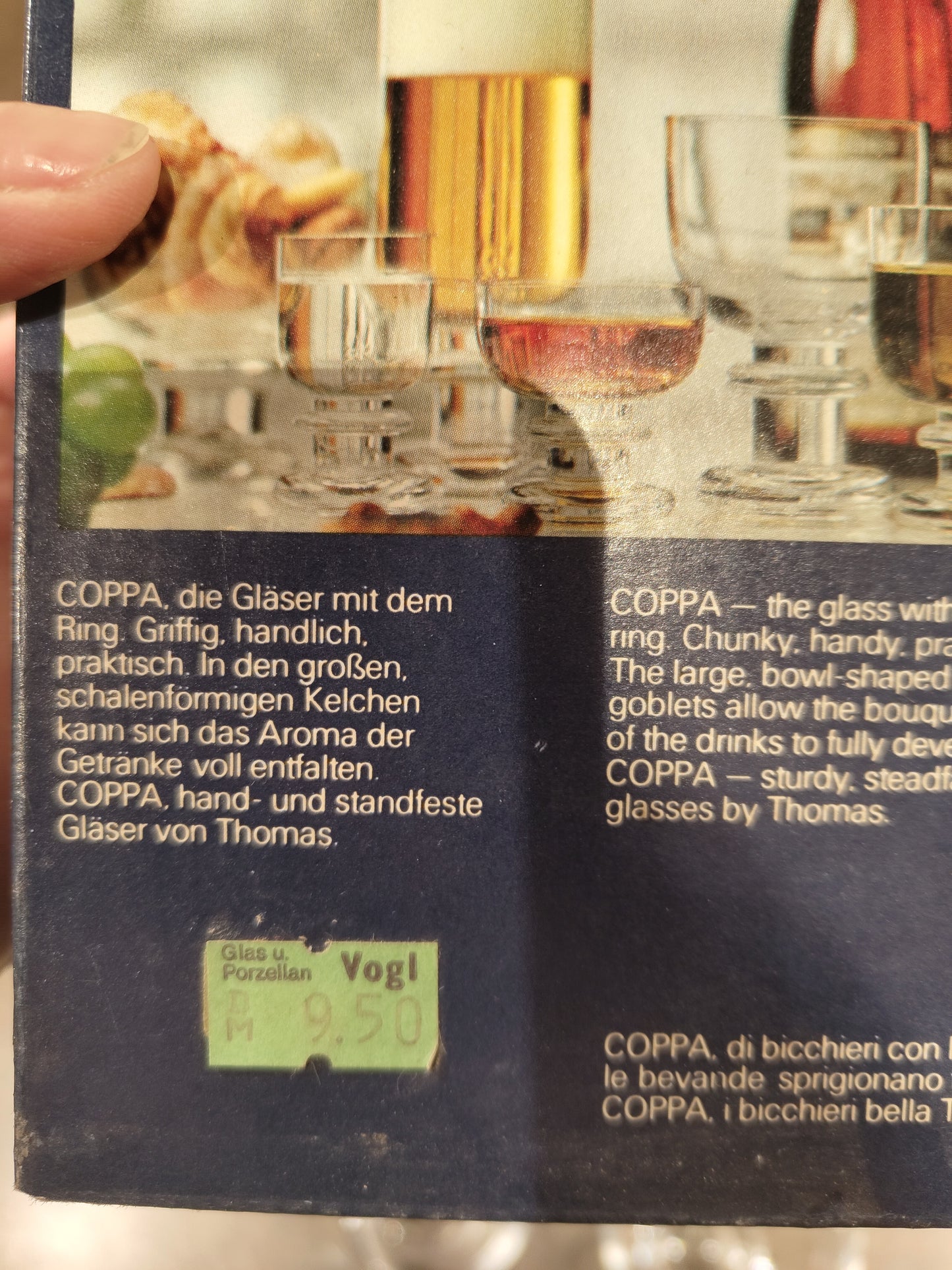 6 Thomas Likörschalen "Coppa" VINTAGE unbenutzt im Originalkarton