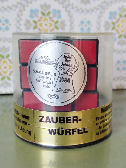 Rubi's Cube Zauberwürfel original verpackt 1980 ungeöffnet VINTAGE