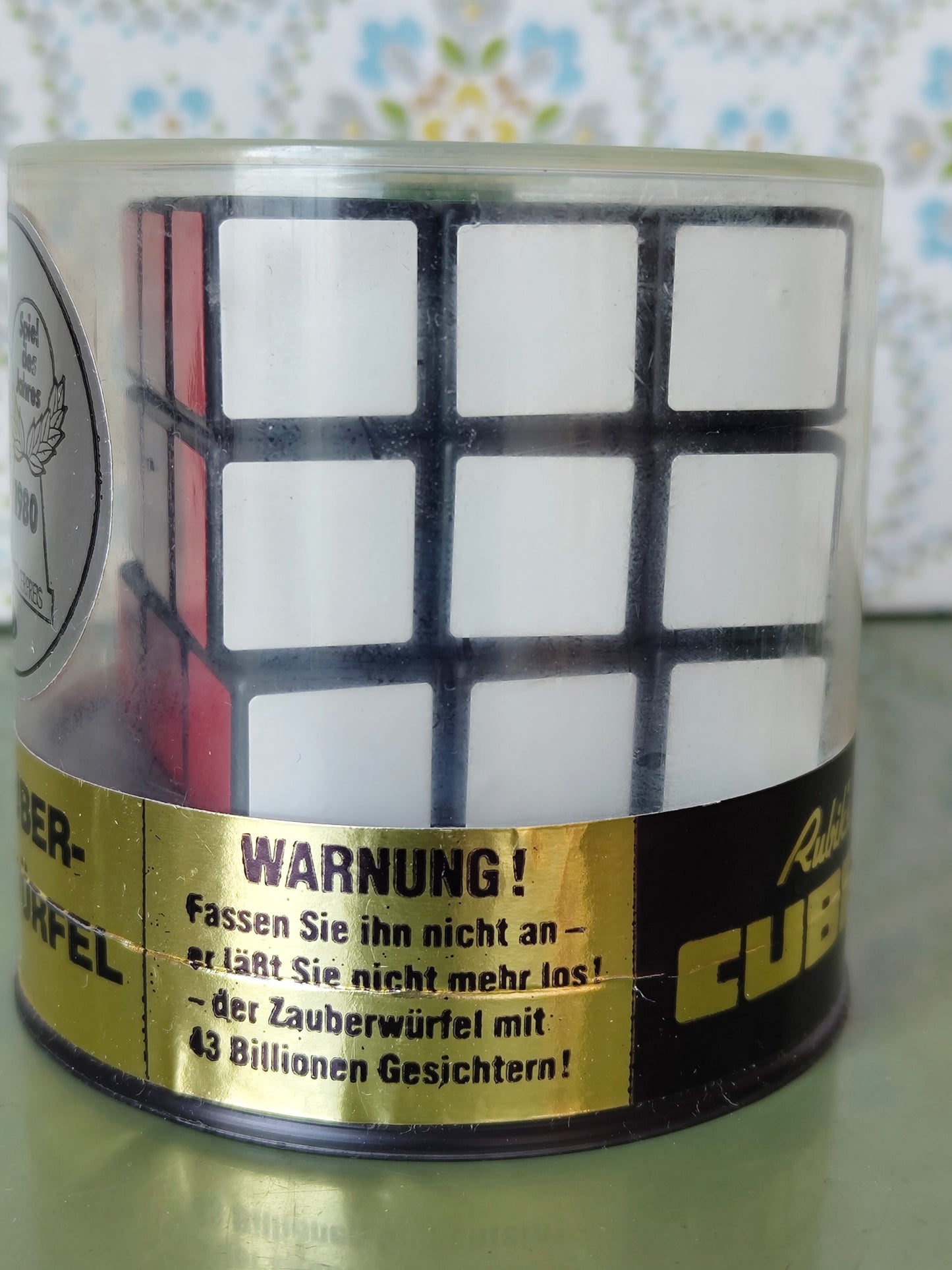 Rubi's Cube Zauberwürfel original verpackt 1980 ungeöffnet VINTAGE