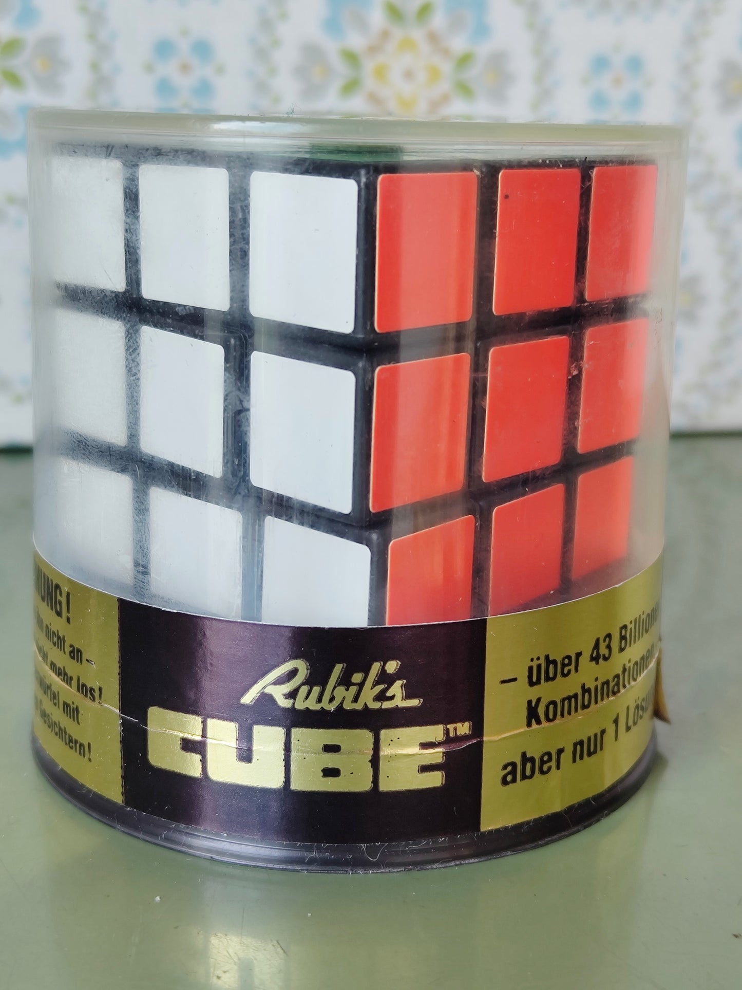 Rubi's Cube Zauberwürfel original verpackt 1980 ungeöffnet VINTAGE