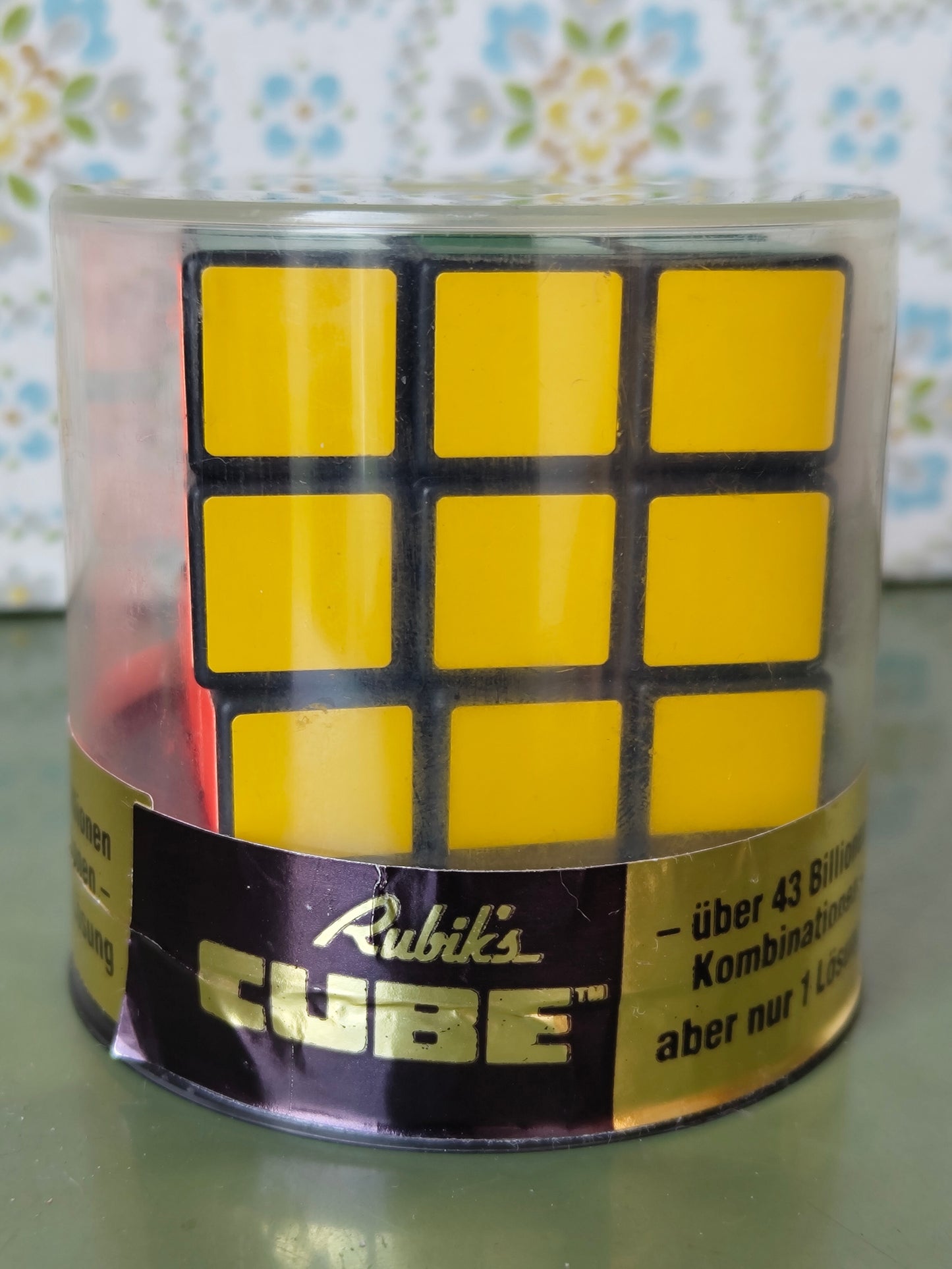 Rubi's Cube Zauberwürfel original verpackt 1980 ungeöffnet VINTAGE