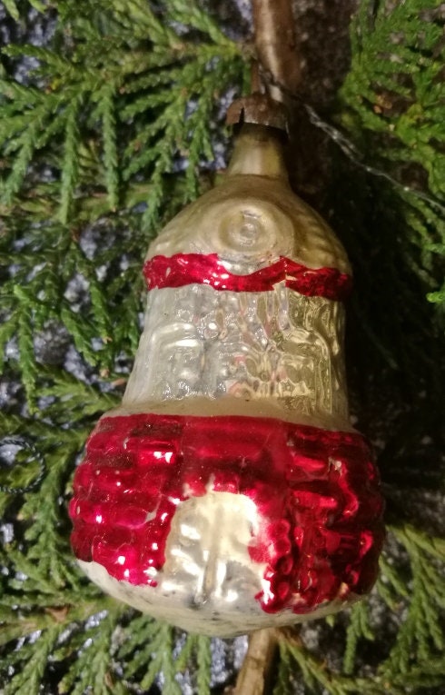 Antiker Weihnachtsschmuck Bemalte Häuser VINTAGE SONDERPREIS #19