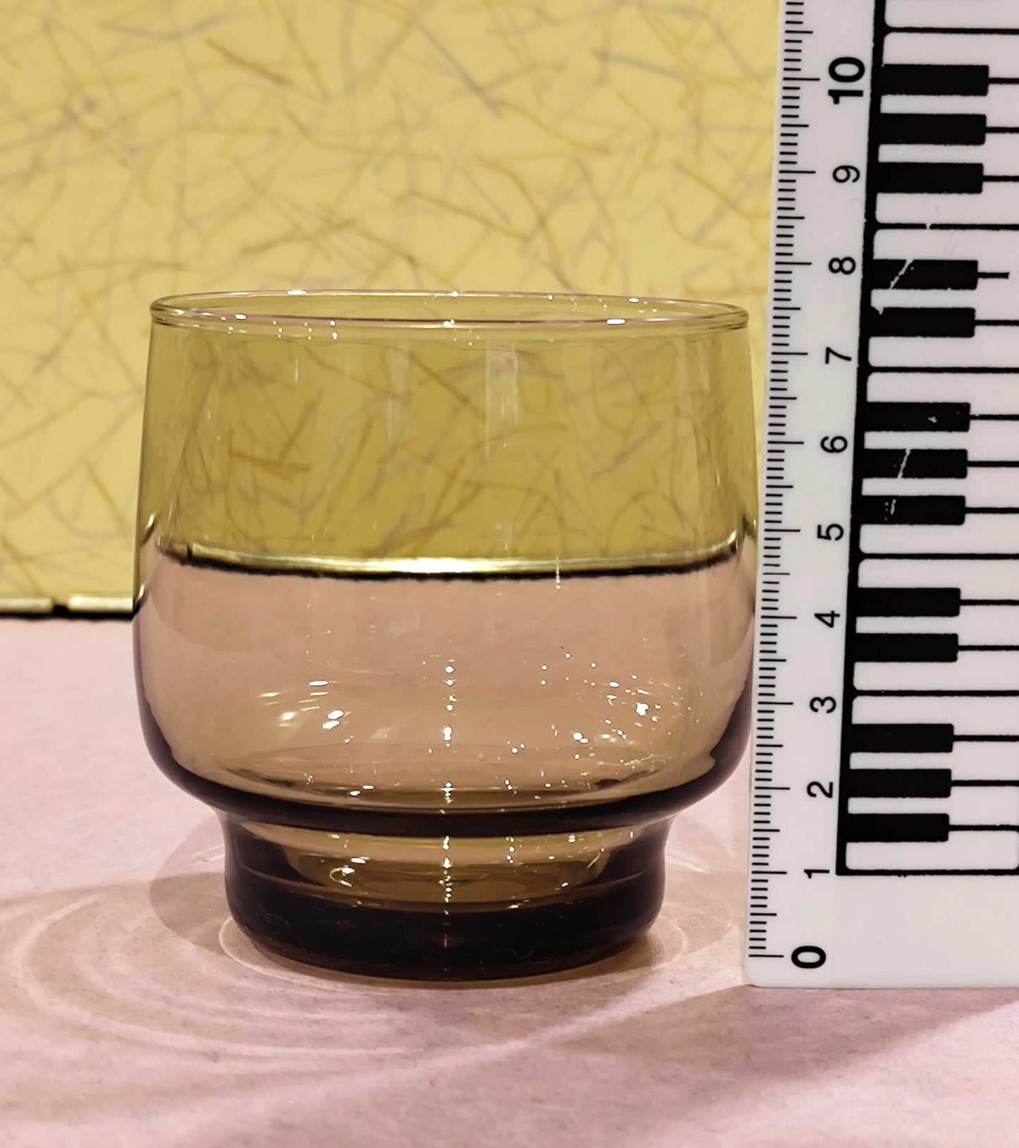 Glas Karaffe mit 5 Gläsern in rauchgrau wohl Luminarc Smokey Grey VINTAGE