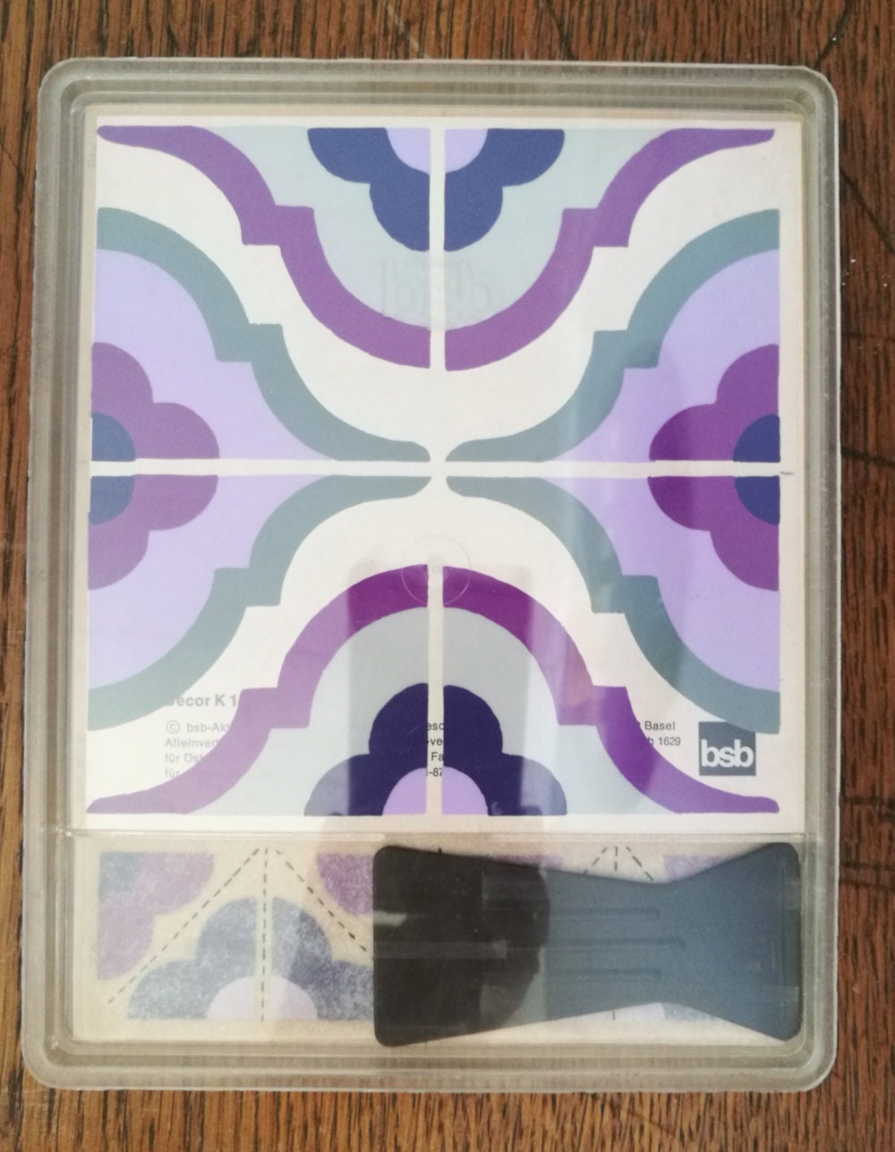 20 Dekorzuschnitte für Fliesenoberfläche 1970 Original verpackt