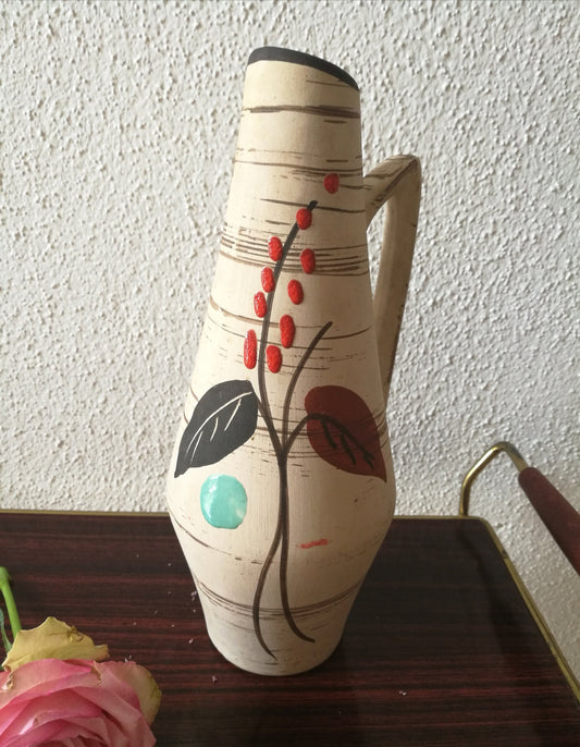 Vase / Kanne Scheurich Keramik Vintage gemarkt Foreign 271 22