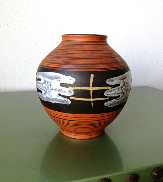 Vase Keramik Carstens Tönnieshof 652-13 VINTAGE 1960er